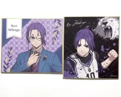 ブルーロック ミニ色紙 ドレスコード ANIMALS アニマル 御影 玲王