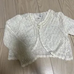 anyFAM レース編みカーディガン 110サイズ