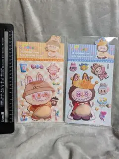 ラブブ　おなかシール2枚セット