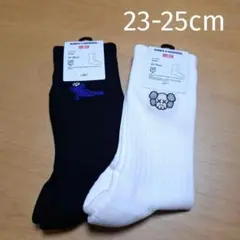未使用品☆ユニクロ カウズ+ウォーホル ソックス 23-25cm ２足セット