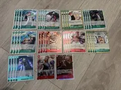 赤緑クリーク　デッキパーツ　ワンピースカード