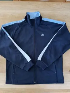 adidas ジップアップジャケット ネイビー