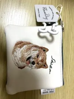 ポーチ　小物入れ　犬　柴犬