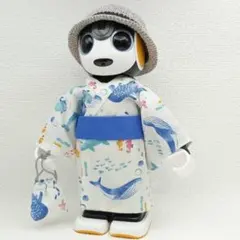 yoko.e様 ロボホン 服 海の生き物ホワイト浴衣&巾着バック&帽子 2set ロボホン 服 海の生き物 ホワイト きもの&巾着バック - メルカリ