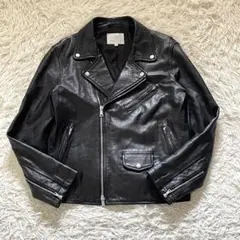 ビューティアンドユースユナイテッドアローズ 羊革 ライダースジャケット ダブル