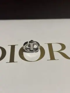 DIOR Navy スタッド ピアス ディオールのサムネイル