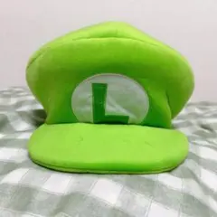 ルイージ ユニバ USJ 帽子 マリオ 美品 公式