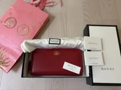 ✨Sランク・箱付き✨ GUCCI 長財布 ロゴシップアラウンドウォレット 