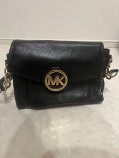Michael Kors 黒 レザー バッグ MK