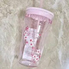 スタバ SAKURA2026 グラスタンブラー ピンク473ml サクラ さくら