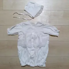 ベビー セレモニードレス 帽子付き 2WAYオール