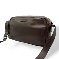 極美品 2167 Daniel&Bob ショルダーバッグ レザー ブラウン