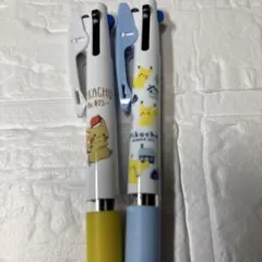 【新品】【ポケモン】【ピカチュウ】ジェットストリーム　3色ボールペン 2本セット