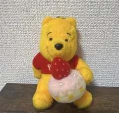 完売品★ディズニー くまのプーさん ぬいぐるみ キーチェーン 平成★美品★即発送