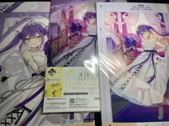 ホロライブ　一番くじ　常闇トワ　ビジュアルボード＆クリアファイル　3点セット