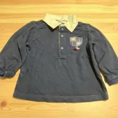 familiar ポロシャツ 80 ネイビー