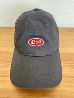 NEW ERA LIONS 9TWENTY OVAL LOGO GRAPHITE