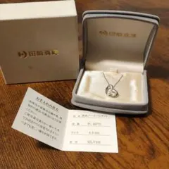 TASAKI ハート パール ネックレス #4107b - メルカリ