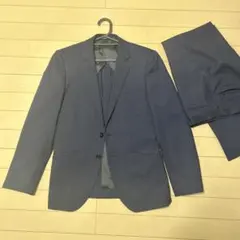 LESLIE GRANT ダークブルー ビジネススーツ