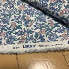 LIBERTYプリント生地 約110✖️160cm➕α