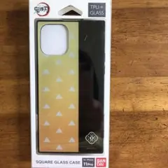 鬼滅の刃スクエアガラスケースfor iPhone11 Pro我妻善逸