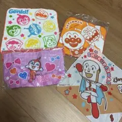 新品、美品　ドキンちゃんコキンちゃん　ボトルホルダー付きトートバック　ハンカチ