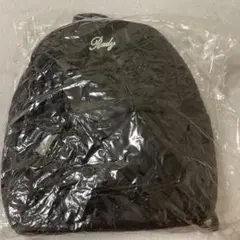 Radyラインストーンロゴキルティングリュックブラックのサムネイル