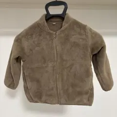 フリースジャケット サイズ100 ブラウン