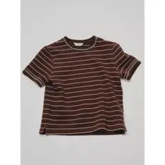 TODAYFUL Border Ringer Tee チョコ