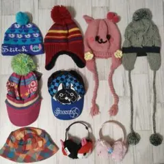 キャップ 耳あて ニット帽 ニットキャップ 妖怪ウォッチ ディズニー ケアベア