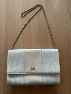 森英恵（HANAE MORI） クラッチバッグ／チェーンショルダー付
