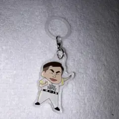 ソフトバンクホークス しんちゃんコラボ 中村晃 アクリルチャームめじるしチャーム