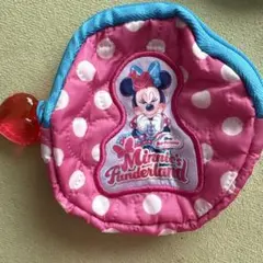 ディズニー　ミニー　パルパルーザ カプセルトイ　ポーチ