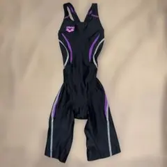 arena 競泳水着 ブラック パープル fina
