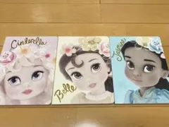 ディズニープリンセスノート3セット