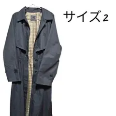 『美品』ブラックダトレンチロング♡コート サイズL