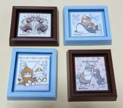 mofusand フレーム付マグネット4個セット　モフサンド　イカ　アライグマのサムネイル