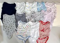 ベビー肌着 13点セット 70cm多色