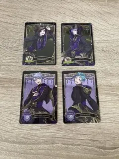 ツイステ メタルカード　4枚　オクタヴィネル　ディアソムニア