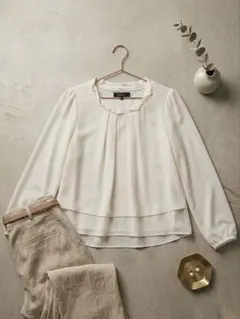 美品　Reflect リフレクト　サイズ9 シャツ　ブラウス　ホワイト　春夏のサムネイル