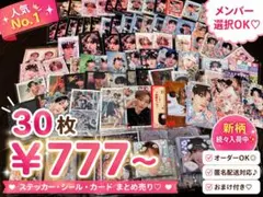 ALD1 ドムソン ステッカー シール 30枚〜 メンバー選択可
