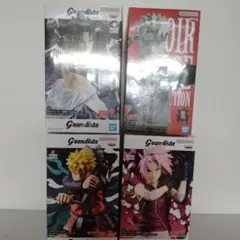 NARUTO ナルト 疾風伝 Grandista ナルト サクラ サスケ 16個 - メルカリ