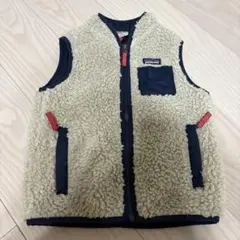【美品】patagonia フリース ボアベスト　レトロX 【4T】