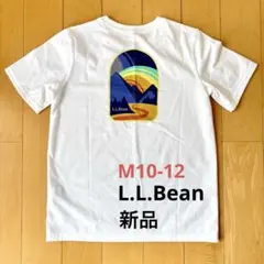 L.L.Bean 半袖Tシャツ M ベースレイヤー ホワイト　キッズ 新品のサムネイル