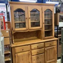 KOSUGA/コスガ 食器棚 飾り棚 楽天市場】【中古】 コスガ家具 食器棚 ガラス扉 カントリー調