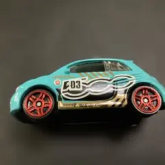 ホットウィール　ミニカー　フィアット 500のサムネイル