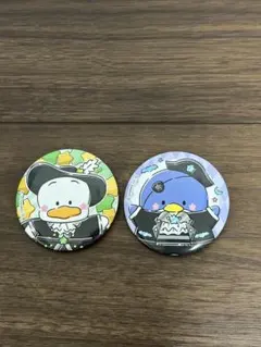 あひるのペックル　タキシードサム　缶バッジセット