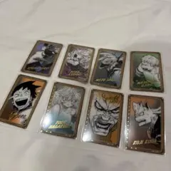 僕のヒーローアカデミア ヒロアカ 原画展 箔押しクリアカードコレクション