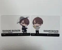 加賀美ハヤト ろふまお アニカフェ クリアカード 特典