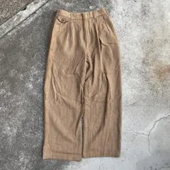 ツータック スラックス